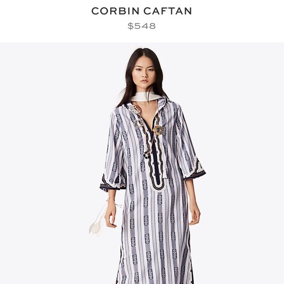 Tory Burch Other - Tory Burch Caftan/Swimsuit Cover-Up